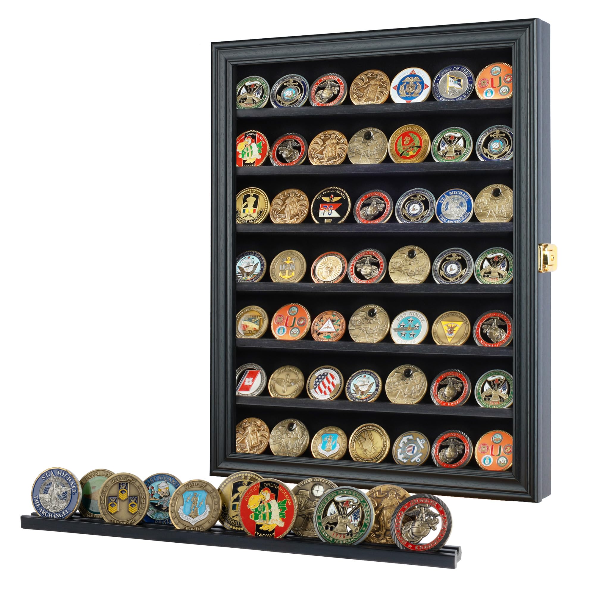 Amazon.co.jp: チャレンジコイン/カジノチップディスプレイケース